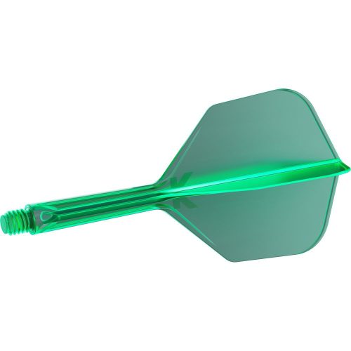 Darts toll és szár egyben Target K-Flex zöld, no6 toll és közepes szár