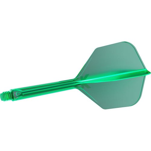 Darts toll és szár egyben Target K-Flex zöld, no6 toll és hosszú szár