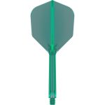 Darts toll és szár egyben Target K-Flex zöld, no6 toll és hosszú szár