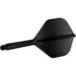 Darts toll és szár egyben Target K-Flex fekete, no2 toll és közepes szár