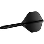 Darts toll és szár egyben Target K-Flex fekete, no2 toll és hosszú szár