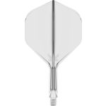 Darts toll és szár egyben Target K-Flex átlátszó, No2 toll és rövid szár