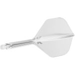 Darts toll és szár egyben Target K-Flex átlátszó, No2 toll és közepes szár