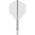 Darts toll és szár egyben Target K-Flex átlátszó, No2 toll és közepes szár