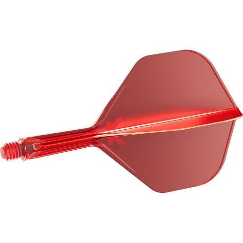Darts toll és szár egyben Target K-Flex piros, no2 toll és rövid szár