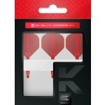 Darts toll és szár egyben Target K-Flex piros, no2 toll és közepes szár