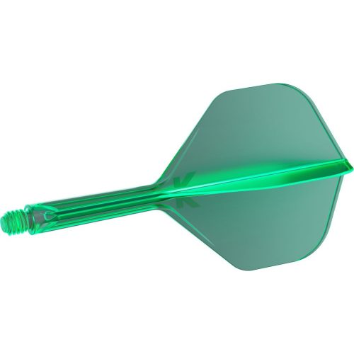 Darts toll és szár egyben Target K-Flex zöld, no2 toll és közepes szár
