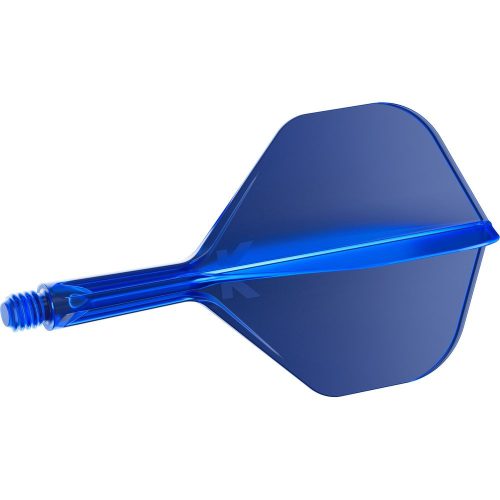 Darts toll és szár egyben Target K-Flex kék, no2 toll és rövid szár