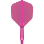 Darts toll és szár egyben Target K-Flex neon rózsaszín, no6 toll és rövid szár