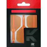 Darts toll és szár egyben Target K-Flex neon narancssárga, no6 toll és rövid szár