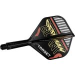 Darts toll és szár egyben Target K-Flex Gabriel Clemens, no2 toll és rövid szár
