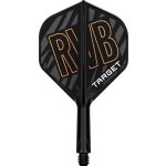 Darts toll és szár egyben Target K-Flex Raymond van Barneveld, no2 toll és rövid szár