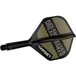 Darts toll és szár egyben Target K-Flex Dimitri van Den Bergh, no2 toll és rövid szár