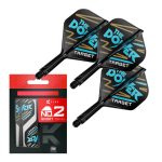 Darts toll és szár egyben Target K-Flex Phil Taylor, no2 toll és rövid szár