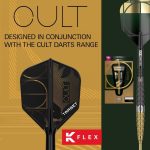 Darts toll és szár egyben Target K-Flex Cult, No6 toll és közepes szár (készlet erejéig)