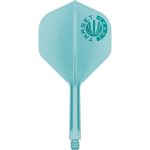 Darts toll és szár egyben Target Japan K-Flex akvamarin kék, No2 toll és közepes szár