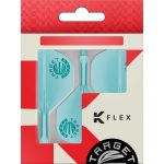Darts toll és szár egyben Target Japan K-Flex akvamarin kék, No2 toll és hosszú szár