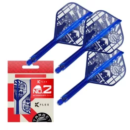 Darts tollszár Target Japan K-Flex kék, No2 toll és közepes szár