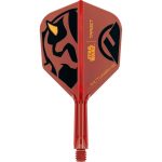 Darts toll és szár egyben STAR WARS TARGET K-FLEX DARTH MAUL, no6 toll és rövid szár