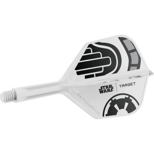Darts toll és szár egyben STAR WARS TARGET K-FLEX STORM TROOPER, no6 toll és rövid szár