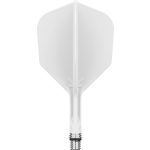 Darts toll és szár egyben TARGET K-Shift fehér, No6 elforgós toll és rövid szár