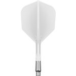 Darts toll és szár egyben TARGET K-Shift fehér, No6 elforgós toll és közepes szár