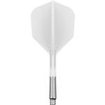 Darts toll és szár egyben TARGET K-Shift fehér, No6 elforgós toll és hosszú szár