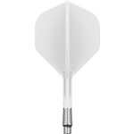 Darts toll és szár egyben TARGET K-Shift fehér, No2 elforgós toll és közepes szár