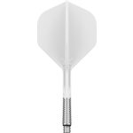 Darts toll és szár egyben TARGET K-Shift fehér, No2 elforgós toll és hosszú szár