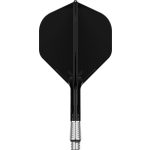 Darts toll és szár egyben TARGET K-Shift fekete, No2 elforgós toll és közepes szár