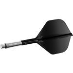Darts toll és szár egyben TARGET K-Shift fekete, No2 elforgós toll és hosszú szár