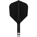 Darts toll és szár egyben TARGET K-Shift fekete, No6 elforgós toll és rövid szár