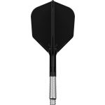 Darts toll és szár egyben TARGET K-Shift fekete, No6 elforgós toll és hosszú szár