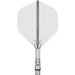 Darts toll és szár egyben TARGET K-Shift átlátszó, No2 elforgós toll és rövid szár