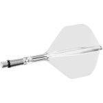 Darts toll és szár egyben TARGET K-Shift átlátszó, No2 elforgós toll és közepes szár