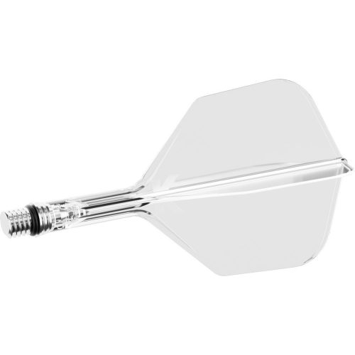 Darts toll és szár egyben TARGET K-Shift átlátszó, No6 elforgós toll és rövid szár