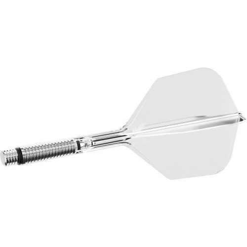 Darts toll és szár egyben TARGET K-Shift átlátszó, No6 elforgós toll és hosszú szár