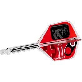   Darts integrált tollszár Target K-Flex Press Start, No6 toll és közepes szár