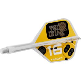   Darts integrált tollszár Target K-Flex You Win, No6 toll és rövid szár