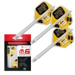 Darts integrált tollszár Target K-Flex You Win, No6 toll és hosszú szár