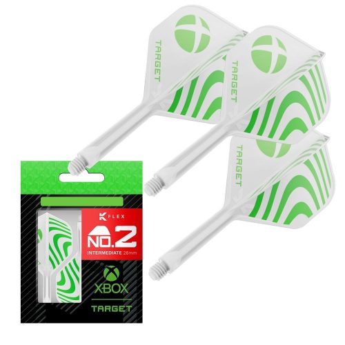 Darts toll és szár egyben Target XBOX K-Flex, No2 toll és közepes szár