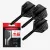 Darts tollszár Target K-Flex Flight Black, No6 toll és Közepes szár