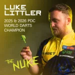 Darts tollszár Target K-Flex Luke Littler Fallout, No6 toll és Rövid szár