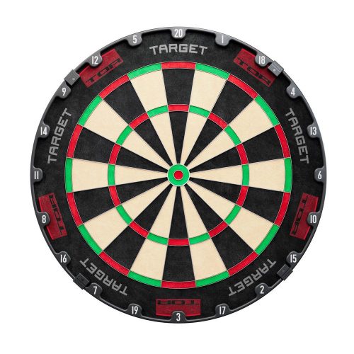 Darts tábla TARGET TOR, élezett dróttal, verseny minőségű, sisalból