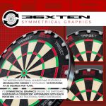 Darts tábla TARGET TOR, élezett dróttal, verseny minőségű, sisalból
