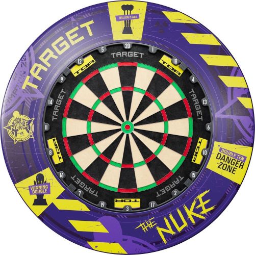 Darts tábla és falvédő Target Luke 'The Nuke' Littler