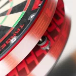 Darts tábla TARGET TOR EVO, élezett dróttal, verseny minőségű, sisalból