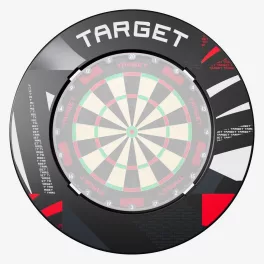 Darts falvédő Target fekete mintás, 2026