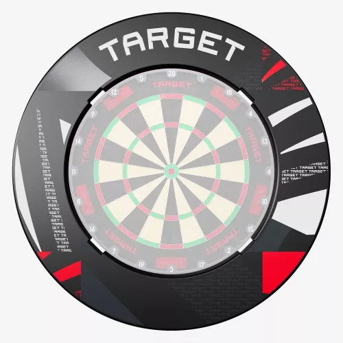 Darts falvédő Target fekete mintás, 2026