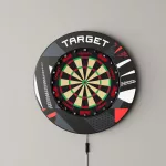 Darts falvédő Target fekete mintás, 2026
